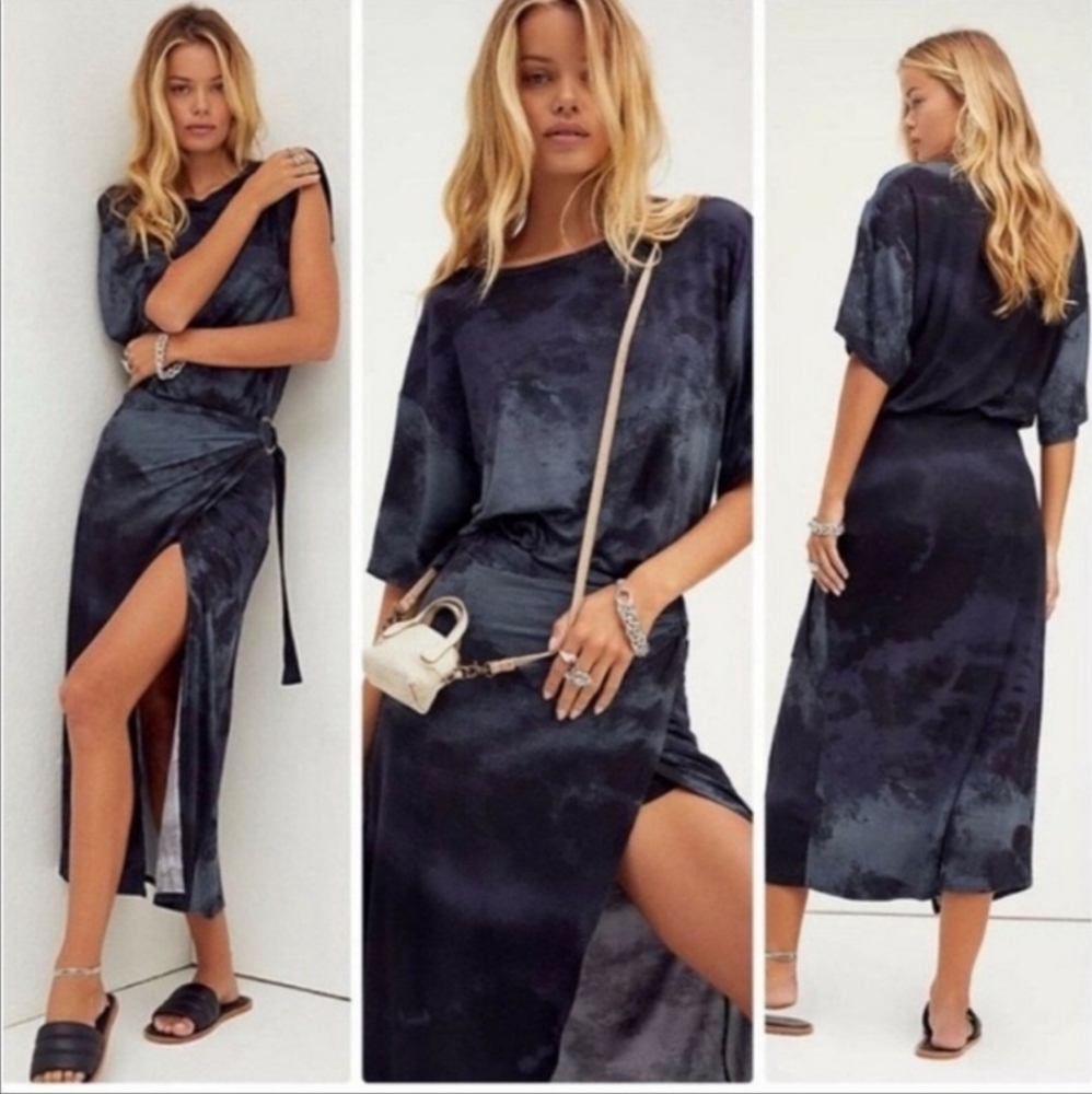NWOT Free people Alyssa Wrap Dress Size L A-38